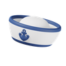 3d sailor hat emoji