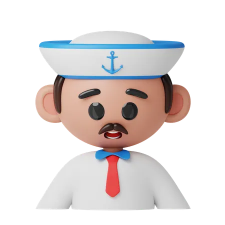 Sailor man  3D Icon