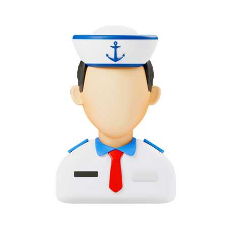 Sailor Man  3D Icon