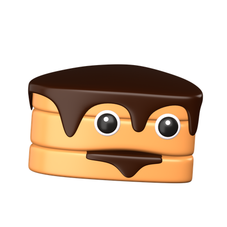 Saint Honore Cake  3D Icon