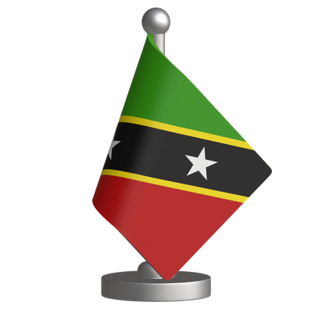 Saint Kitts and Nevis  3D Icon