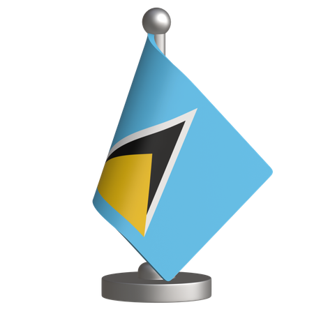 Saint Lucia  3D Icon