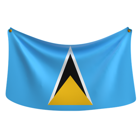 Saint lucia  3D Icon