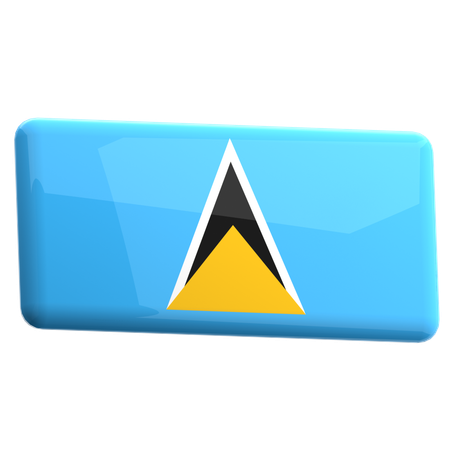 Saint lucia  3D Icon