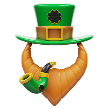 Saint Patrick-Attribut  3D Icon