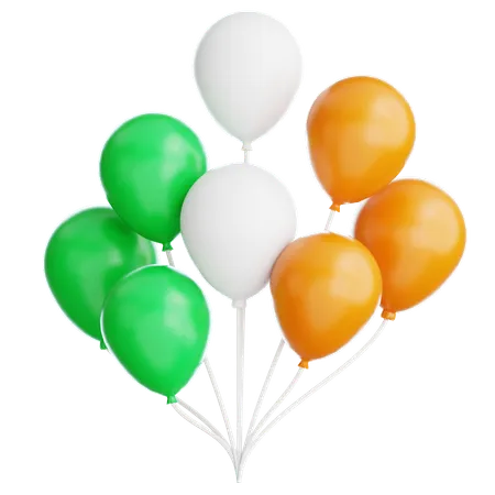 Saint Patrick Balloons  3D Icon