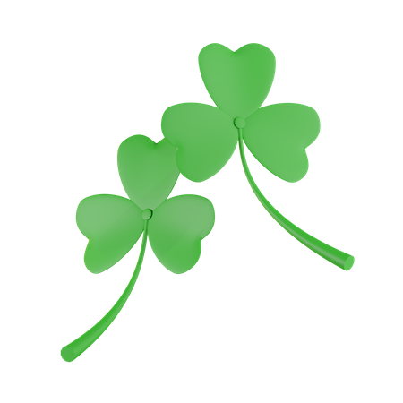 St. Patrick's Day Blatt  3D Icon