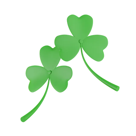 St. Patrick's Day Blatt  3D Icon