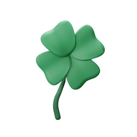 St. Patrick's Day Blatt  3D Icon