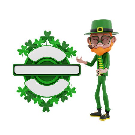 Saint Patrick Day  3D Illustration