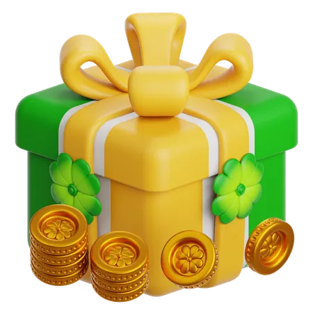 Geschenke zum Heiligen Patrick  3D Icon