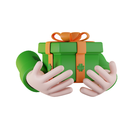 Saint Patrick Gift  3D Icon