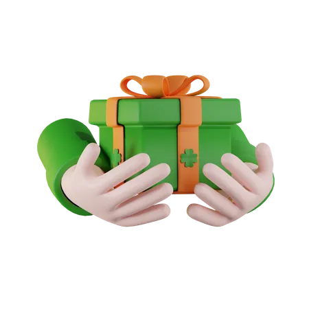 Saint Patrick Gift  3D Icon