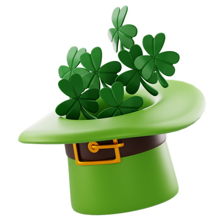 Saint Patrick Hat  3D Icon