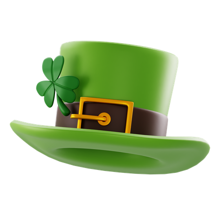 Saint Patrick Hat  3D Icon
