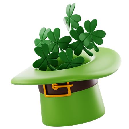 Saint Patrick Hat  3D Icon