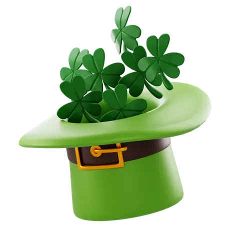 Saint Patrick Hat  3D Icon