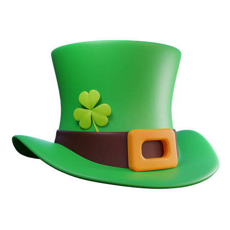 Saint Patrick Hat  3D Icon