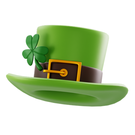 Saint Patrick Hat  3D Icon