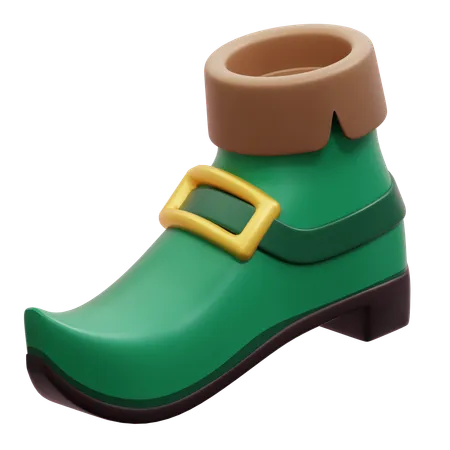 Saint Patrick Shoe  3D Icon