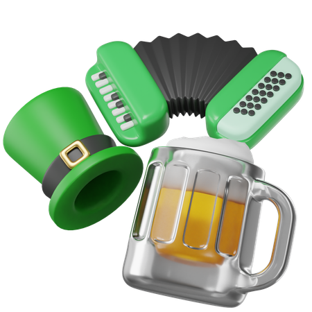 Saint Patricks  3D Icon