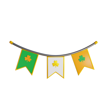 Saint Patricks Day Decoration  3D Icon