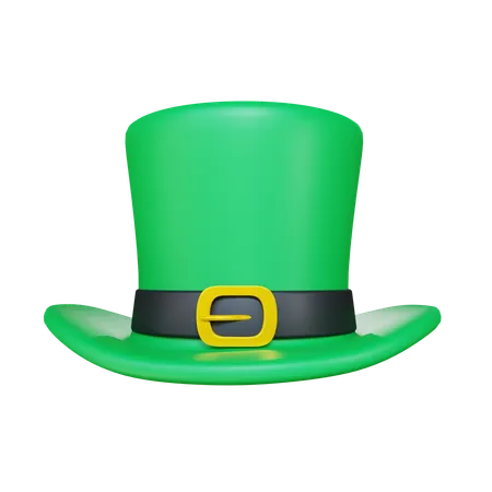 3 D Render Saint Patricks Day Hat 3D Icon