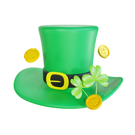 Saint Patricks Day Hat  3D Icon