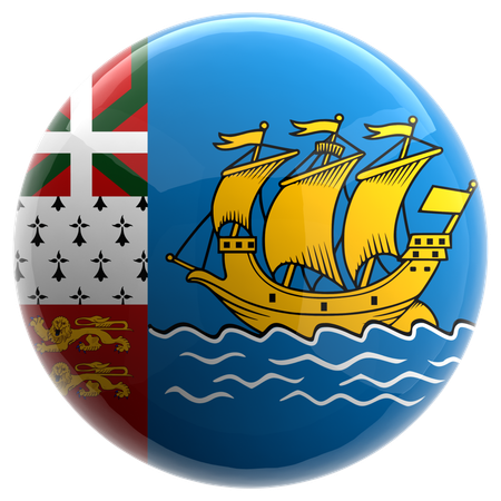 Saint Pierre And Miquelon  3D Icon