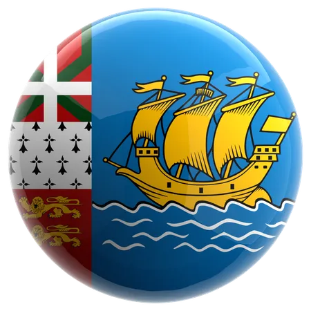 Saint Pierre And Miquelon  3D Icon