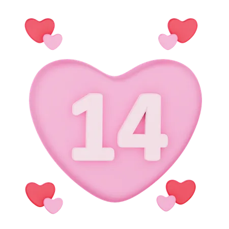 Saint Valentin  3D Icon