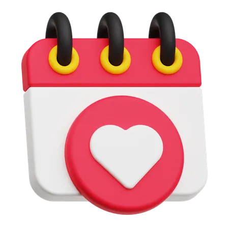 Saint Valentin  3D Icon