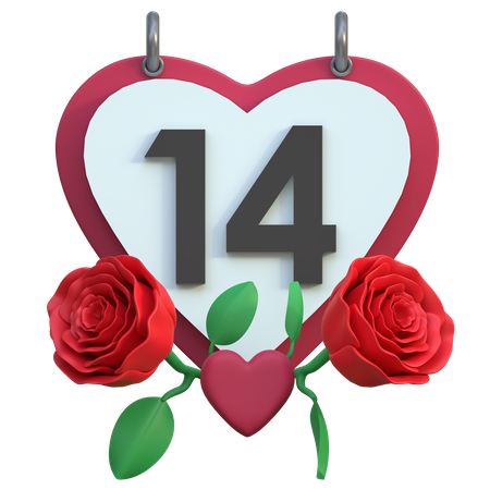 Saint Valentin  3D Icon