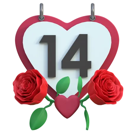 Saint Valentin  3D Icon