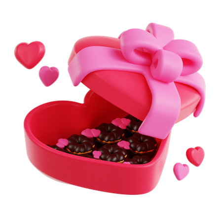 Chocolat de la Saint-Valentin  3D Icon