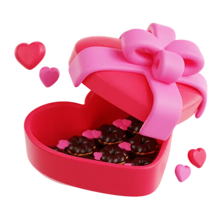 Chocolat de la Saint-Valentin  3D Icon