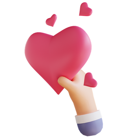 Coeur Saint Valentin  3D Illustration