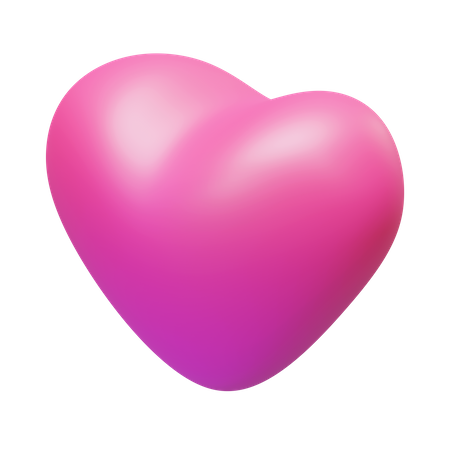 Coeur Saint-Valentin  3D Icon