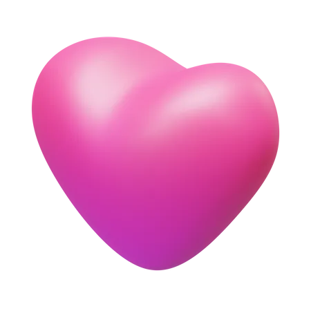 Coeur Saint-Valentin  3D Icon