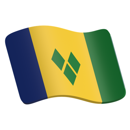 Saint Vincent and the Grenadines  3D Icon