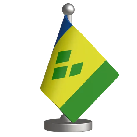 Saint Vincent and the Grenadines  3D Icon