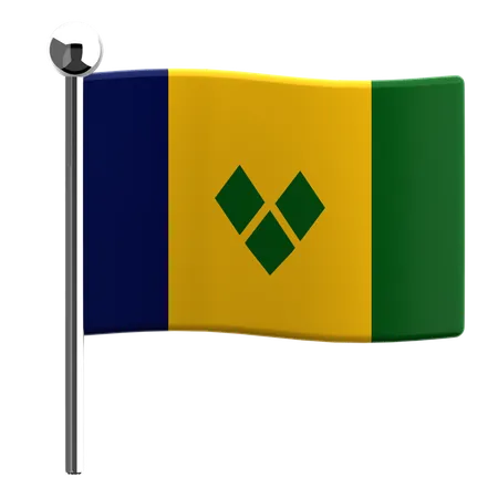 Saint vincent and the grenadines  3D Icon