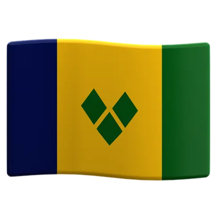 Saint vincent and the grenadines  3D Icon