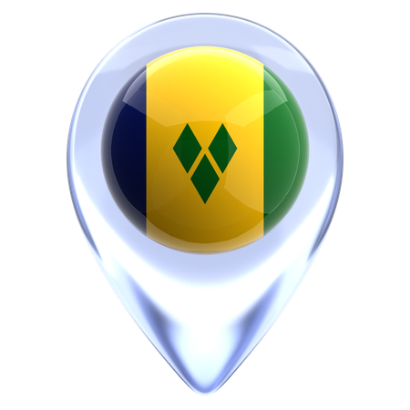 Saint-Vincent-et-les-Grenadines  3D Icon