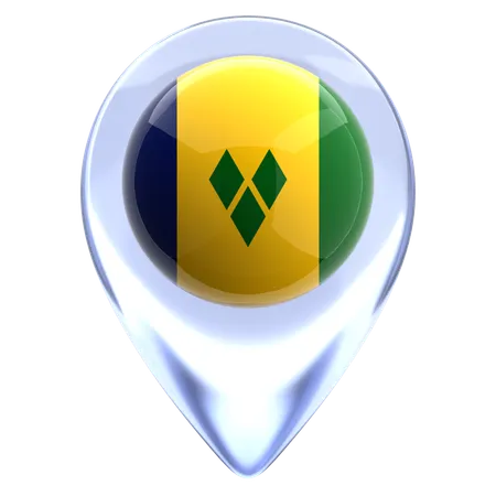 Saint-Vincent-et-les-Grenadines  3D Icon