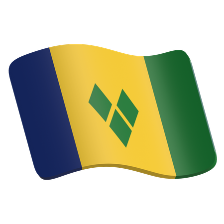 Saint-Vincent-et-les-Grenadines  3D Icon