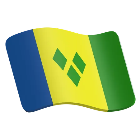 Saint-Vincent-et-les-Grenadines  3D Icon