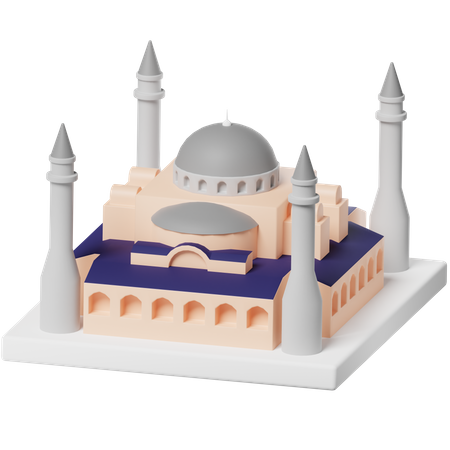Sainte-Sophie  3D Icon