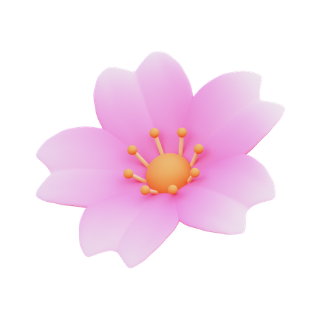 Sakura  3D Icon