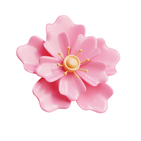 Sakura  3D Icon